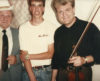 Ralph Stanley, Chris Smith, and Ricky Skaggs
