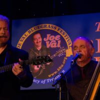 Tim Stafford and Wayne Taylor with Blue Highway at Joe Val (2/19/17) - photo © Tara Linhardt