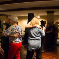 Dancing at Joe Val (2/19/17) - photo © Tara Linhardt