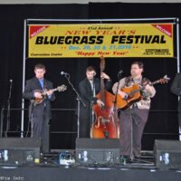 Junior Sisk & Rambler's Choice at the 2016 Jekyll Island Bluegrass Festival - photo by Bill Warren