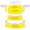 Seating chart for the Blue Highway Fan Appreciation concert