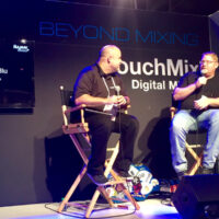 Daniel Routh is interviewed at NAMM 2017 about the QSC Touchmix system
