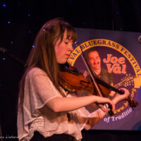 Bronwyn Keith‐Hynes from Mile Twelve at the 2017 Joe Val Bluegrass Festival - photo © Tara Linhardt