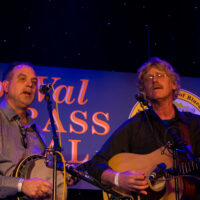 Stuart Wyrick and Richard Bennett with Flashback at Joe Val Bluegrass Festival (2/18/17) - photo © Tara Linhardt