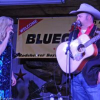 Daryle Singletary and Rhonda Vincent perform together at the February Palatka Bluegrass Festival (2/11/17) - photo © Bill Warren