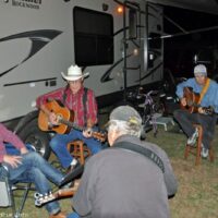 Billy Droze joins in the jamming at the 2017 Florida Bluegrass Classic  (2/21/17) - photo © Bill Warren