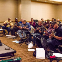 Mike Marshall mandolin workshop at Wintergrass 2017 - photo © Tara Linhardt
