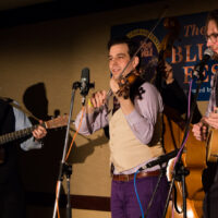 Rob Flax & Friends on Showcase Stage at Joe Val Bluegrass Festival (2/18/17) - photo © Tara Linhardt