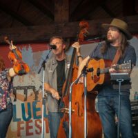 The Steeldrivers at Gettysburg Bluegrass Festival (May 2017) - photo by Frank Baker