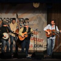 Soggy Bottom Boys with Blue Highway at Gettsyburg Bluegrass Festival (May 2017) - photo by Frank Baker