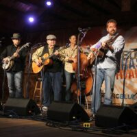 Soggy Bottom Boys with Blue Highway at Gettsyburg Bluegrass Festival (May 2017) - photo by Frank Baker