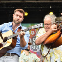 Peter Rowan & Friends at Old Settler's Music Festival (April 2017) - photo by Amy E. Price