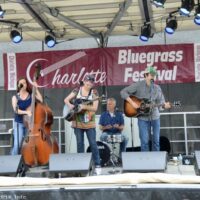 Corn Fed Girls featuring Jeff Autry at the 2017 Charlotte Bluegrass Festival - photo © Bill Warren