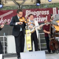 Joe Mullins & The Radio Ramblers at the 2017 Charlotte Bluegrass Festival - photo © Bill Warren