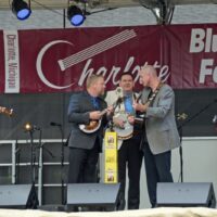 Joe Mullins & The Radio Ramblers at the 2017 Charlotte Bluegrass Festival - photo © Bill Warren