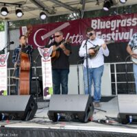 The Edgar Loudermilk Band featuring Jeff Autry at the 2017 Charlotte Bluegrass Festival - photo © Bill Warren