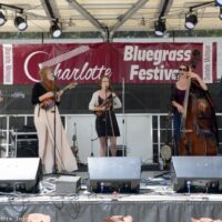 The Bankesters at the 2017 Charlotte Bluegrass Festival - photo © Bill Warren