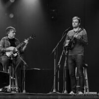 Béla Fleck and Chris Thile at DelFest 2017 - photo © Gina Elliott Photography