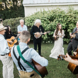 Post wedding jam session following the marriage of Sierra Hull and Justin Moses
