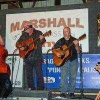 The Michigan Mafia String Band at the 2017 Marshall Bluegrass Festival - photo © Bill Warren