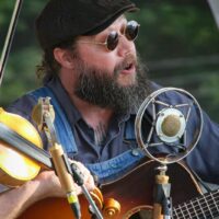 Trae Buckner with The Hillbilly Gypsies at the 2017 Remington Ryde Bluegrass Festival - photo by Frank Baker