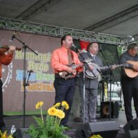 Feller & Hill and the Bluegrass Buckaroos at the 2017 Remington Ryde Bluegrass Festival - photo by Frank Baker
