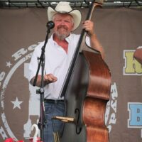 Victor Dowdy with The Bluegrass Brothers at the 2017 Remington Ryde Bluegrass Festival - photo by Frank Baker