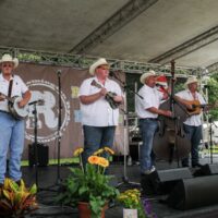 The Bluegrass Brothers at the 2017 Remington Ryde Bluegrass Festival - photo by Frank Baker