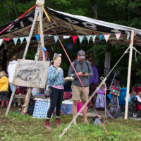 Campsite at Grey Fox 2017 - photo © Tara Linhardt