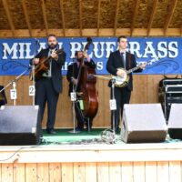 Michael Cleveland & Flamekeeper at the 2017 Milan Bluegrass Festival - photo © Bill Warren