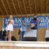 Summer Brooke and The Mountain Faith Band at the 2017 Milan Bluegrass Festival - photo © Bill Warren