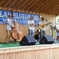 Chasin' Blue at the 2017 Milan Bluegrass Festival - photo © Bill Warren