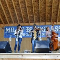 Trinity River Band at the 2017 Milan Bluegrass Festival - photo © Bill Warren