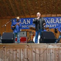 Gene Watson at the 2017 Milan Bluegrass Festival - photo © Bill Warren