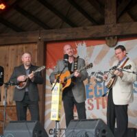 Joe Mullins & The Radio Ramblers at the August 2017 Gettysburg Bluegrass Festival - photo by Frank Baker