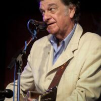 Larry Sparks at the August 2017 Gettysburg Bluegrass Festival - photo by Frank Baker