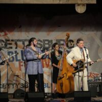 Larry Sparks & The Lonesome Ramblers at the August 2017 Gettysburg Bluegrass Festival - photo by Frank Baker