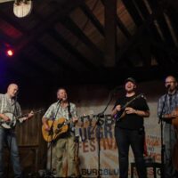 Lonesome River Band at the August 2017 Gettysburg Bluegrass Festival - photo by Frank Baker