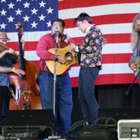 Jeff Scroggins & Colorado at the 2017 Nothin' Fancy Bluegrass Festival - photo © Bill Warren