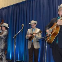 Po' Ramblin' Boys showcasing at the 2017 World of Bluegrass in Raleigh, NC - photo © Bill Warren