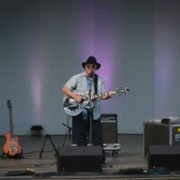 John Sebastian at the 2017 Susie's Cause Bluegrass/Folk festival in Cockeyesville, MD - photo by Frank Baker