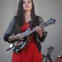 Sierra Hull at the 2017 Susie's Cause Bluegrass/Folk festival in Cockeyesville, MD - photo by Frank Baker