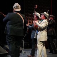 Po' Ramblin' Boys perform at the 2017 Momentum Awards luncheon during World of Bluegrass - photo by Frank Baker