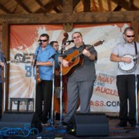 Junior Sisk & Ramblers Choice at the August 2017 Gettysburg Bluegrass Festival - photo by Frank Baker