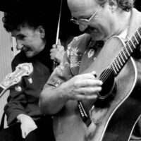 Hazel Dickens and Dudley Connell, playing his 1943 Martin Herringbone D-28