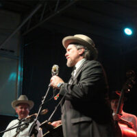 Jerry Douglas with The Earls Of Leicester at the 2017 Rhythm & Roots Reunion - photo by Teresa Gereaux