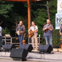 Lonesome River Band at the 2017 Pickin' By The Lake festival - photo by Laura Tate Photography