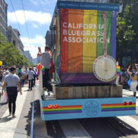 Bluegrass Pride contingent float at the 2017 SF Pride Parade