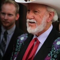 Doyle Lawson on the 2017 IBMA Awards Red Carpet - photo by Frank Baker
