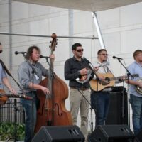 Dreamcatcher on the Youth Stage at the 2017 Wide Open Bluegrass festival - photo by Frank Baker